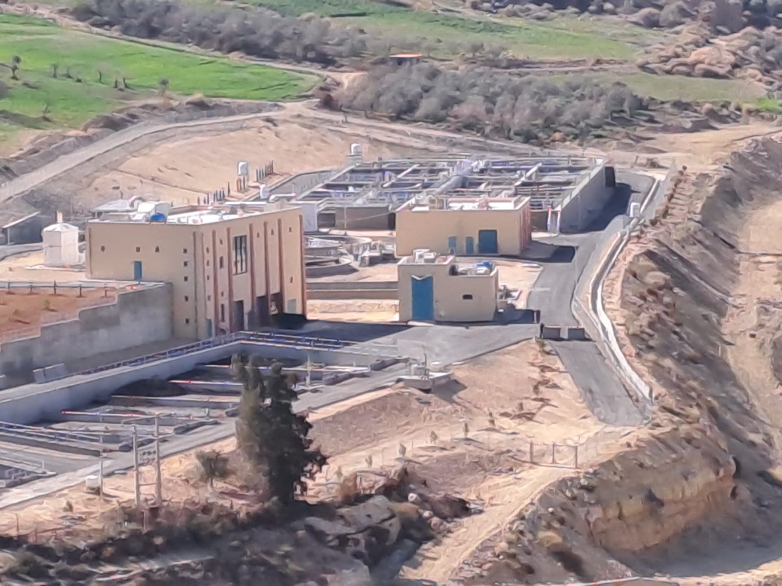 Construction of Tafileh Wastewater Treatment Plant