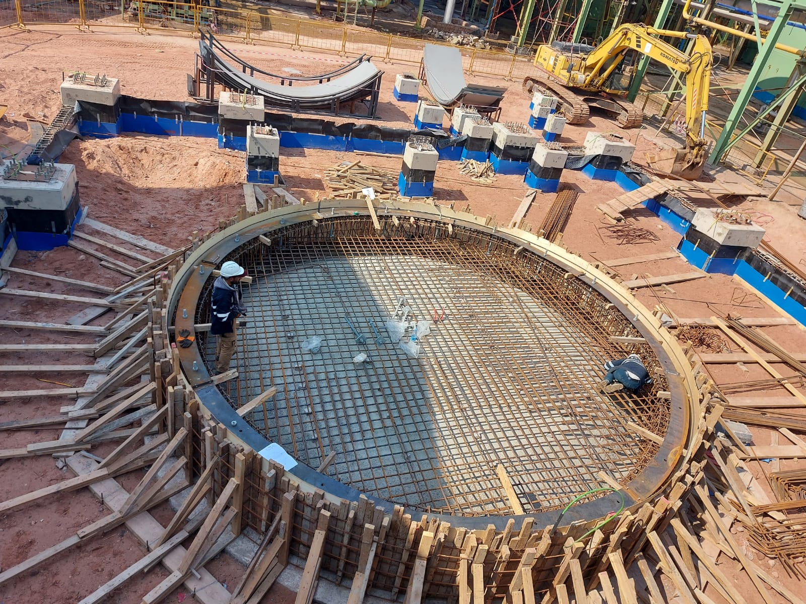 The Construction of HLP Dewatering Unit